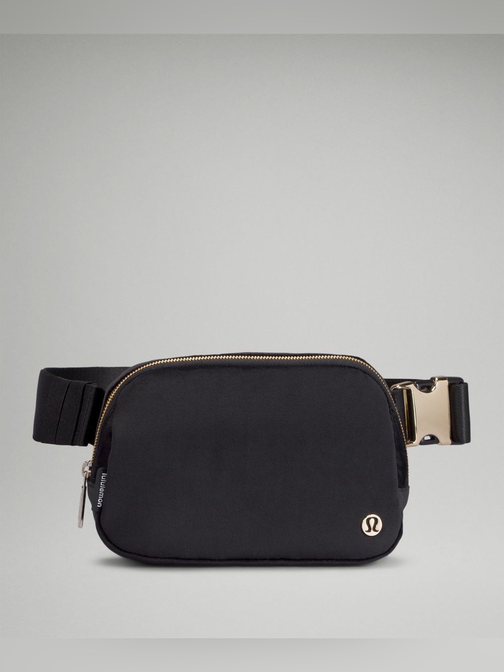 NWT Lululemon Everywhere Belt Bag 1L Velour in Black/Gold